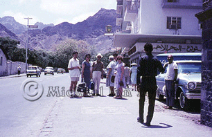 Marcia in Aden with the Gang